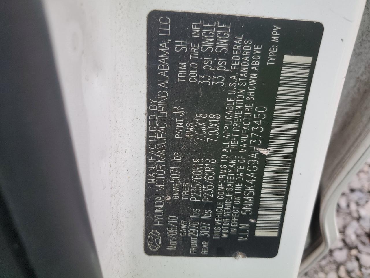 2010 Hyundai Santa Fe - Image 13