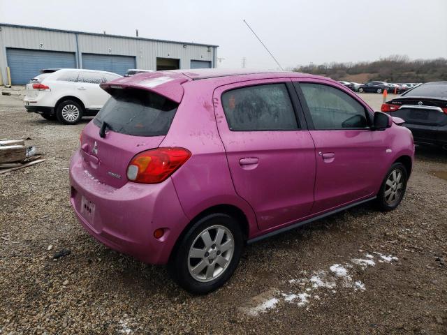  MITSUBISHI MIRAGE 2014 Розовый