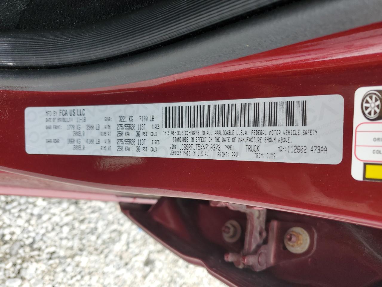 2019 RAM 1500 - Image 12
