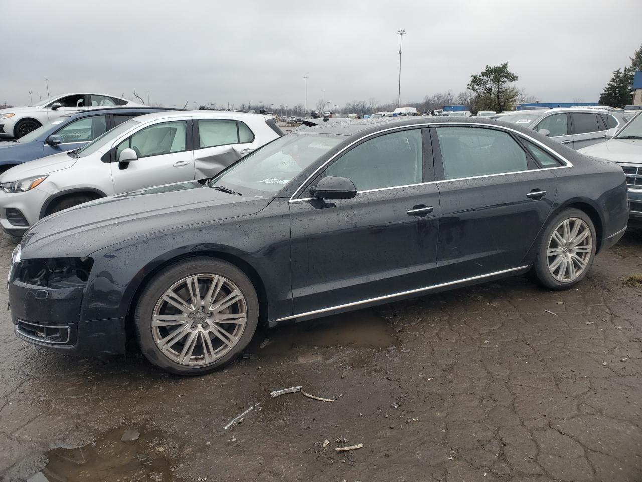 2015 Audi A8 L Quattro VIN: WAU32AFD4FN016055 Lot: 80835974