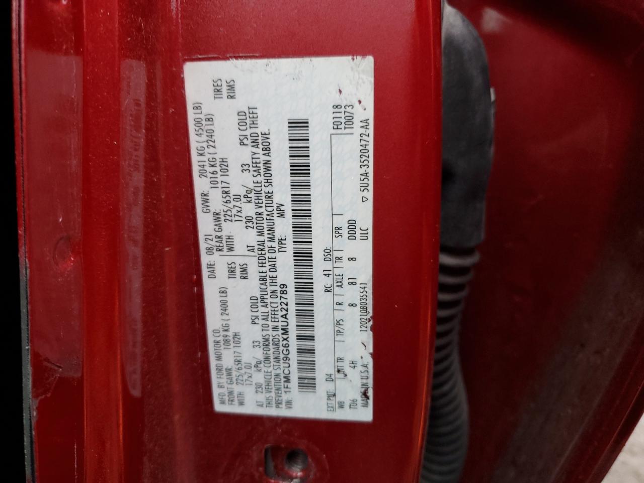 2021 Ford Escape - Image 14