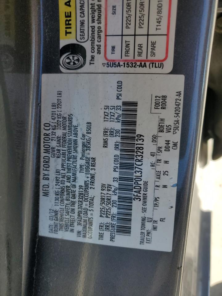 2012 Ford Fusion - Image 14