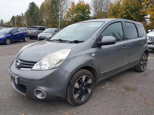 2012 NISSAN NOTE N-TEC for sale at Copart GLOUCESTER