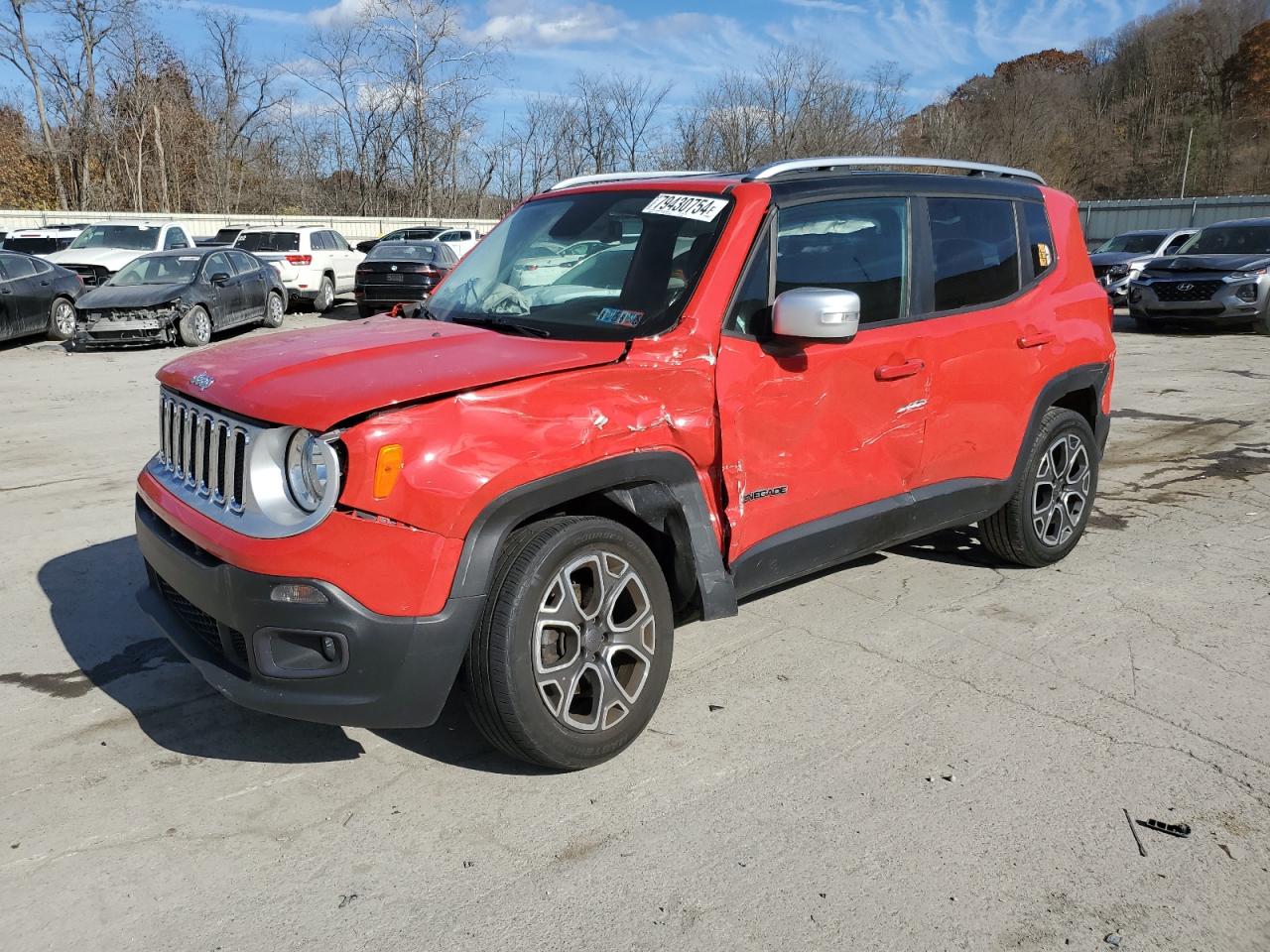 VIN ZACCJBDT4FPB23104 2015 JEEP RENEGADE no.1