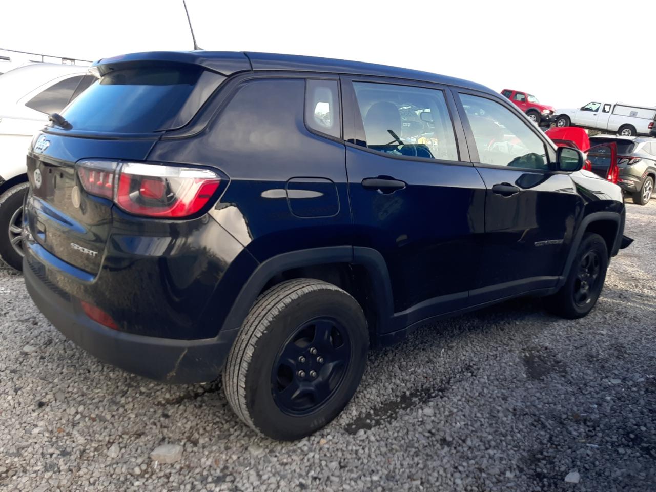 2019 Jeep Compass Sport VIN: 3C4NJDAB5KT735430 Lot: 79543374