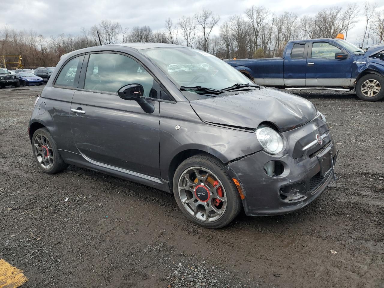 2014 Fiat 500 Sport VIN: 3C3CFFBR7ET267631 Lot: 82002614