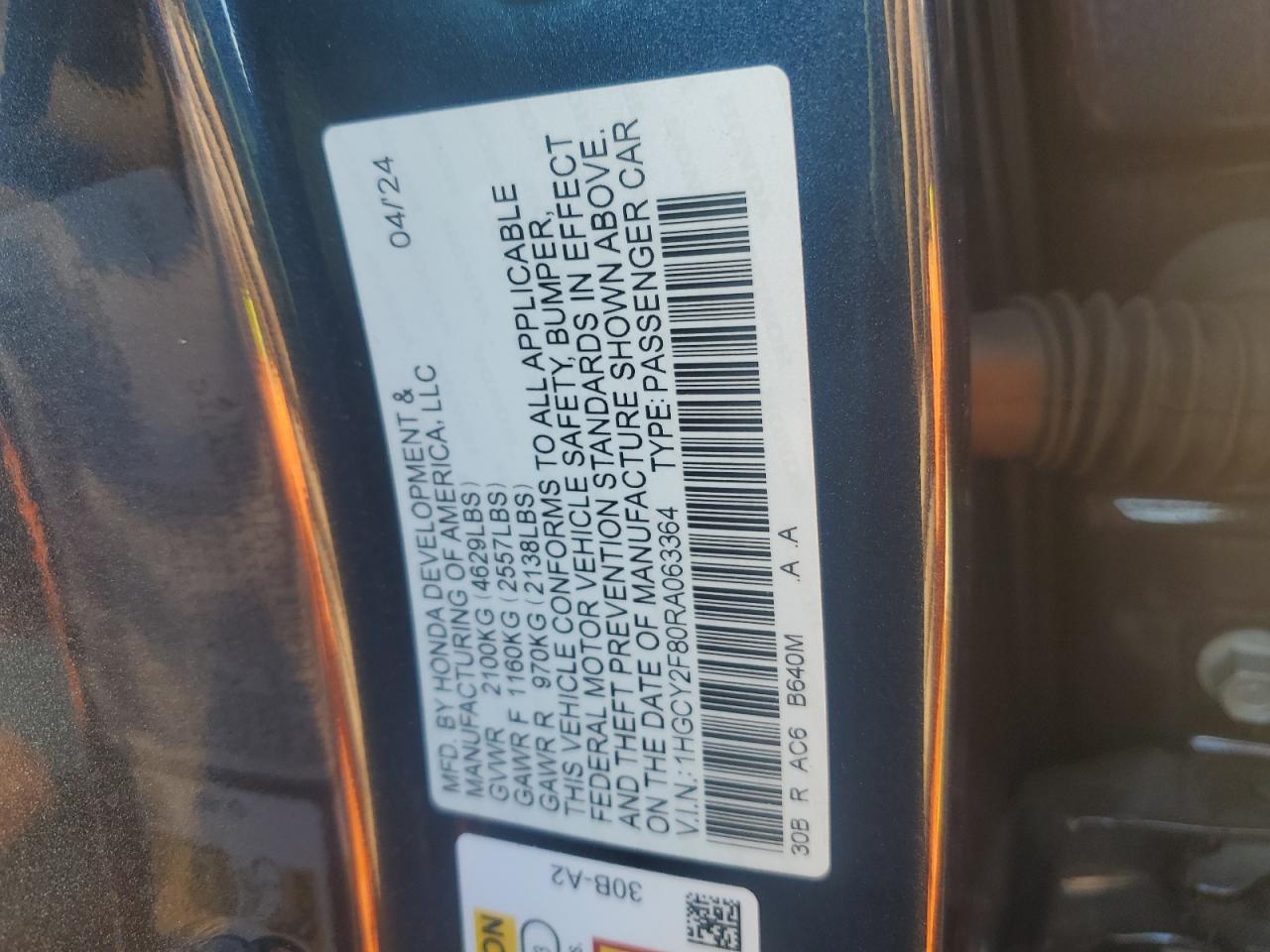 2024 Honda Accord - Image 12