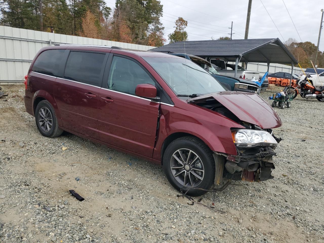 VIN 2C4RDGCG2HR724304 2017 DODGE CARAVAN no.4