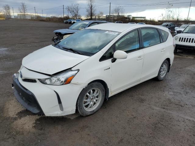 2017 TOYOTA PRIUS V  for sale at Copart QC - MONTREAL