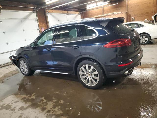  PORSCHE CAYENNE 2015 Синий