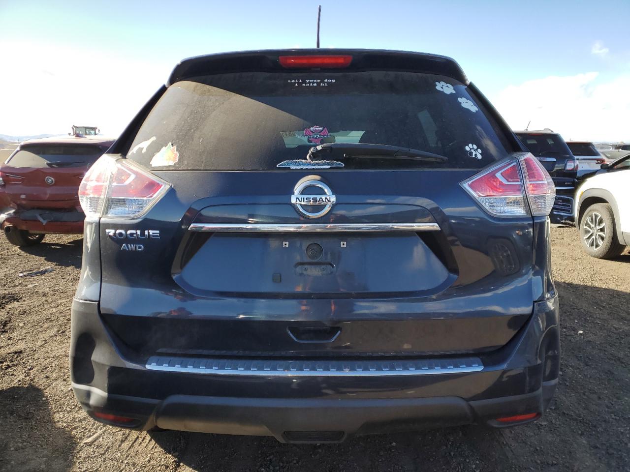 2016 Nissan Rogue S VIN: KNMAT2MV4GP658287 Lot: 81164704