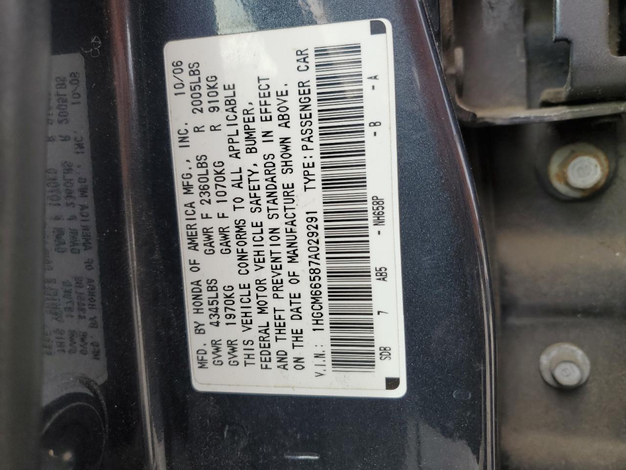 2007 Honda Accord - Image 14