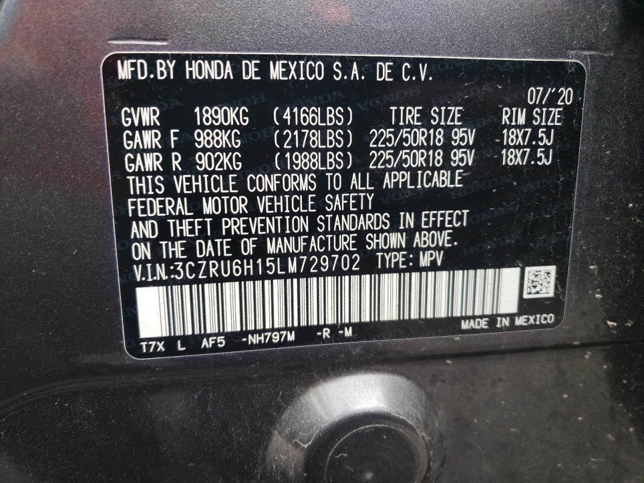 2020 Honda HR-V - Image 14