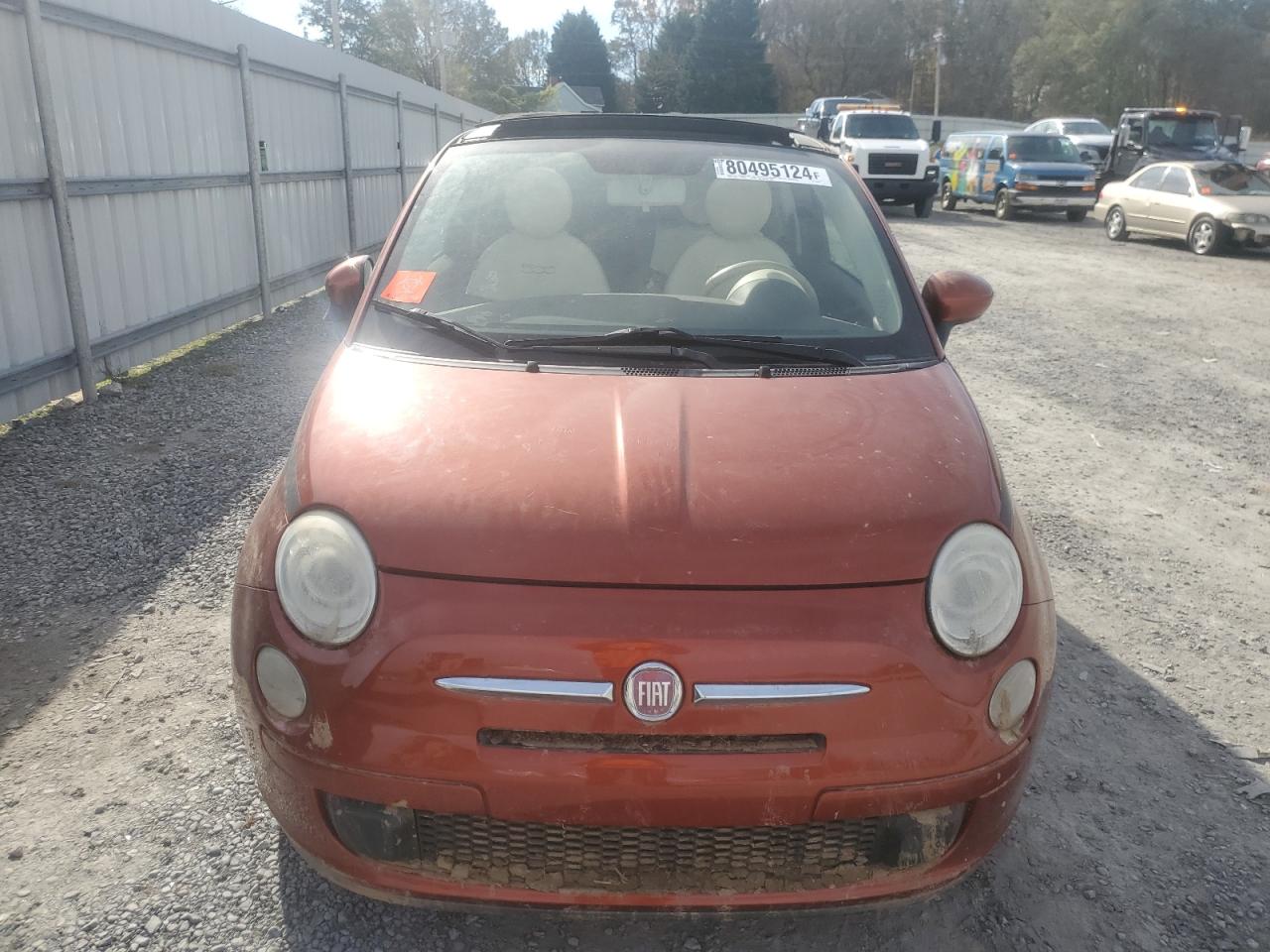 2012 Fiat 500 Pop VIN: 3C3CFFDR5CT142511 Lot: 80495124