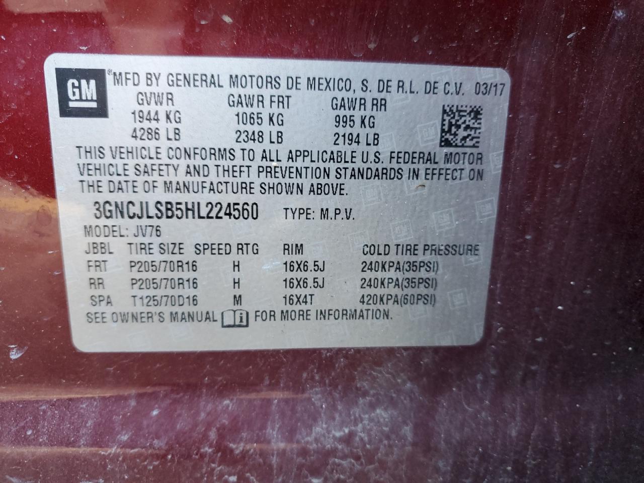 2017 Chevrolet Trax - Image 13