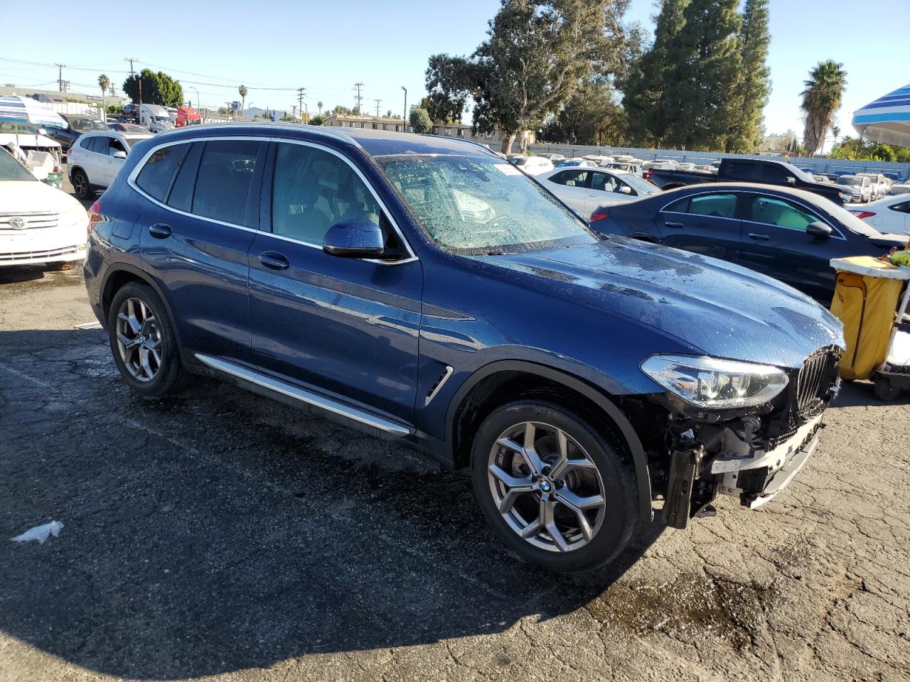 VIN 5UXTY3C03L9B49233 2020 BMW X3 no.4