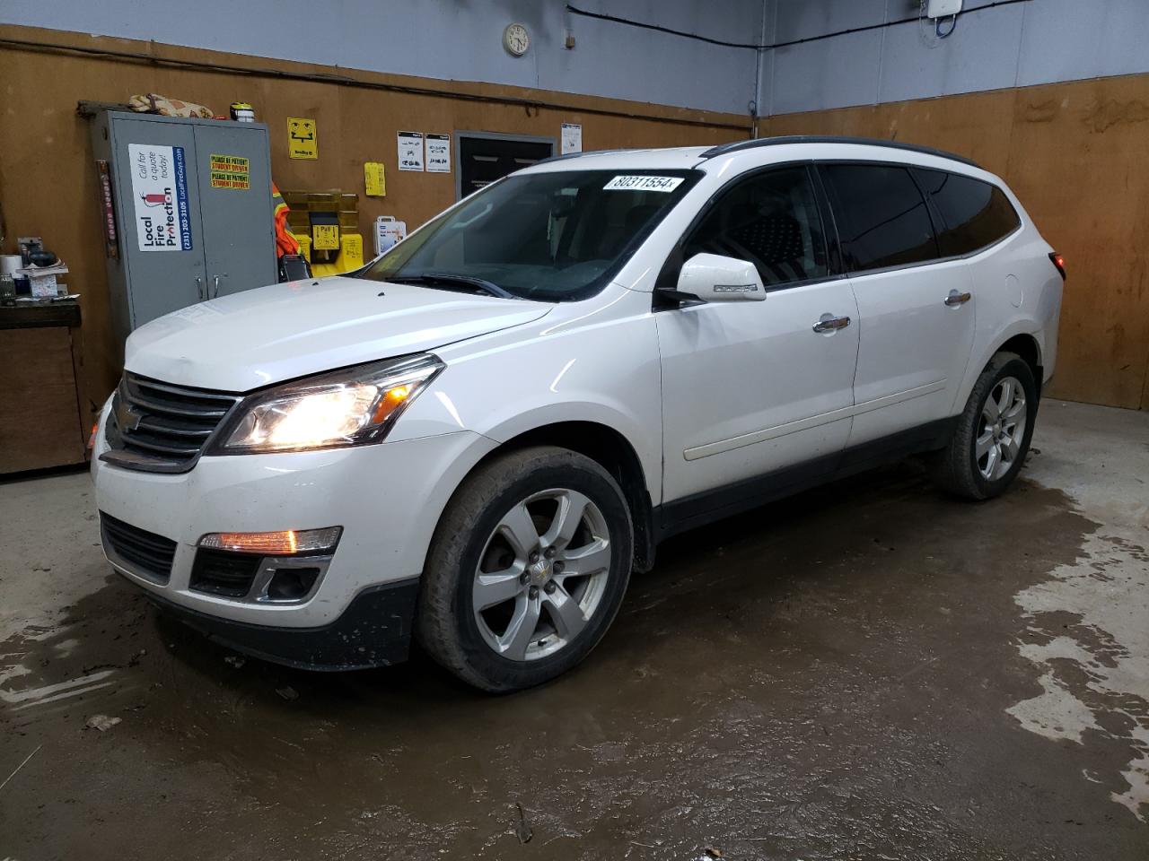 2016 Chevrolet Traverse Lt იყიდება Kincheloe-ში, MI - Front End