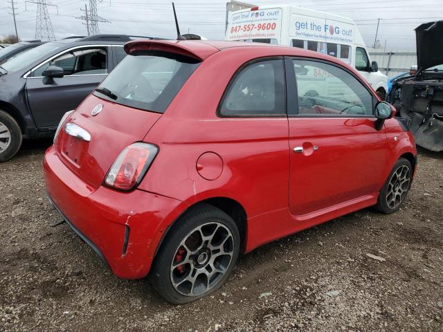  FIAT 500 2013 Червоний
