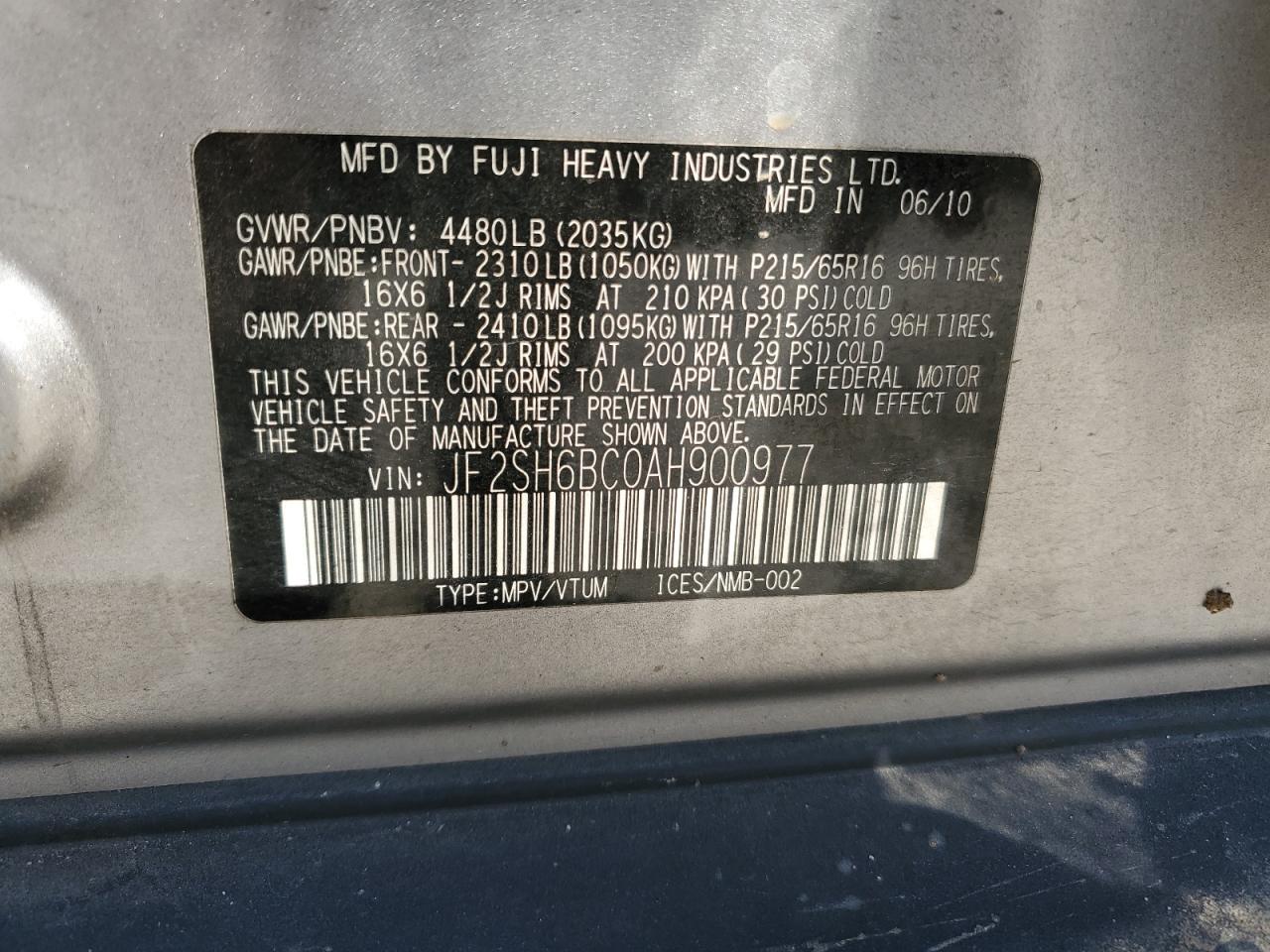 2010 Subaru Forester - Image 14