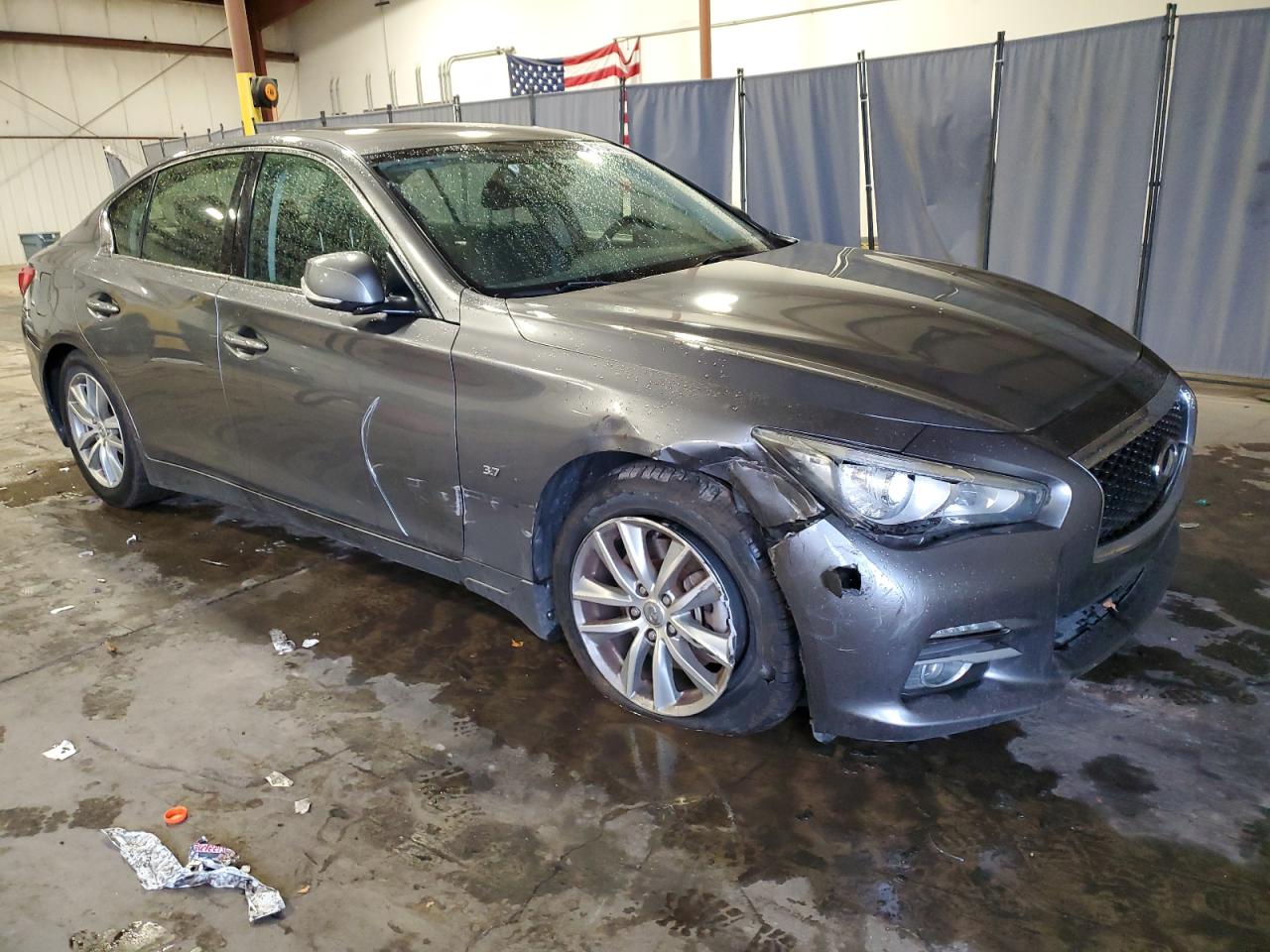 VIN JN1BV7ARXEM697342 2014 INFINITI Q50 no.4