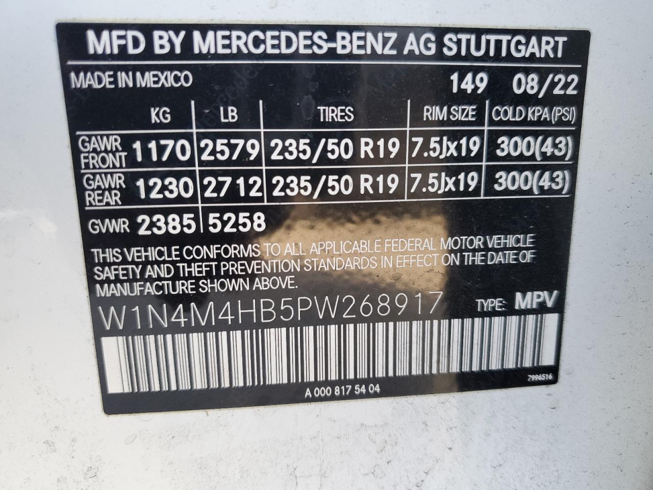 2023 Mercedes-Benz GLB - Image 13