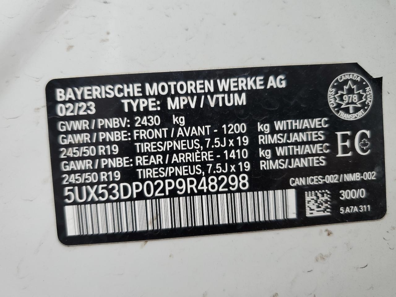 2023 BMW X3 - Image 14