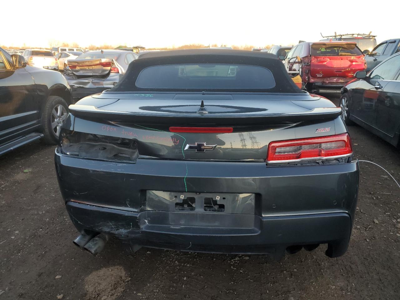 2014 Chevrolet Camaro 2Ss VIN: 2G1FT3DW4E9200838 Lot: 79835984