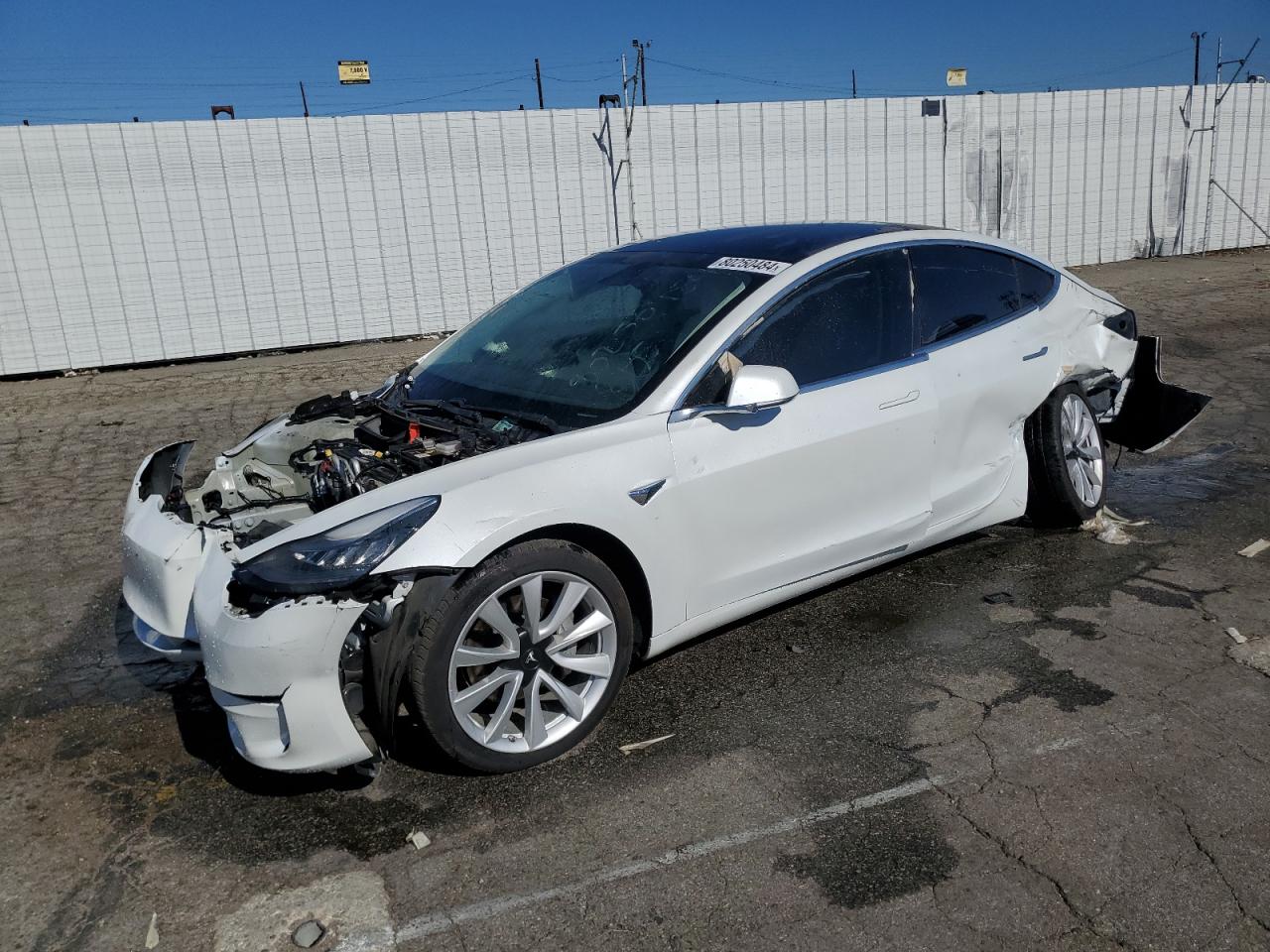 VIN 5YJ3E1EAXLF744068 2020 TESLA MODEL 3 no.1