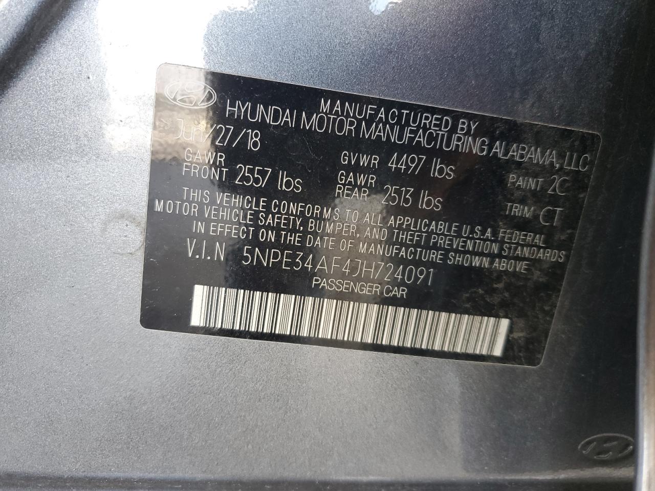 2018 Hyundai Sonata - Image 14