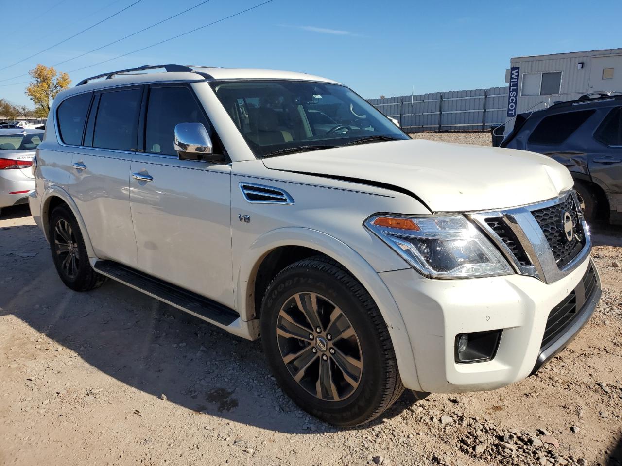 2020 Nissan Armada Platinum VIN: JN8AY2NF0L9360461 Lot: 81579324