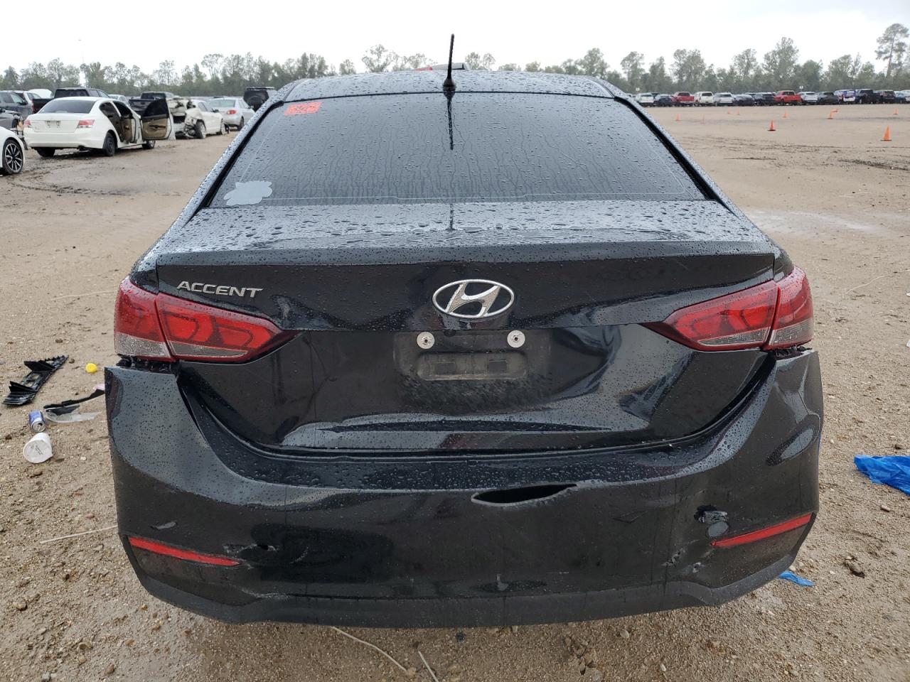 2022 Hyundai Accent Se VIN: 3KPC24A61NE168200 Lot: 79187174