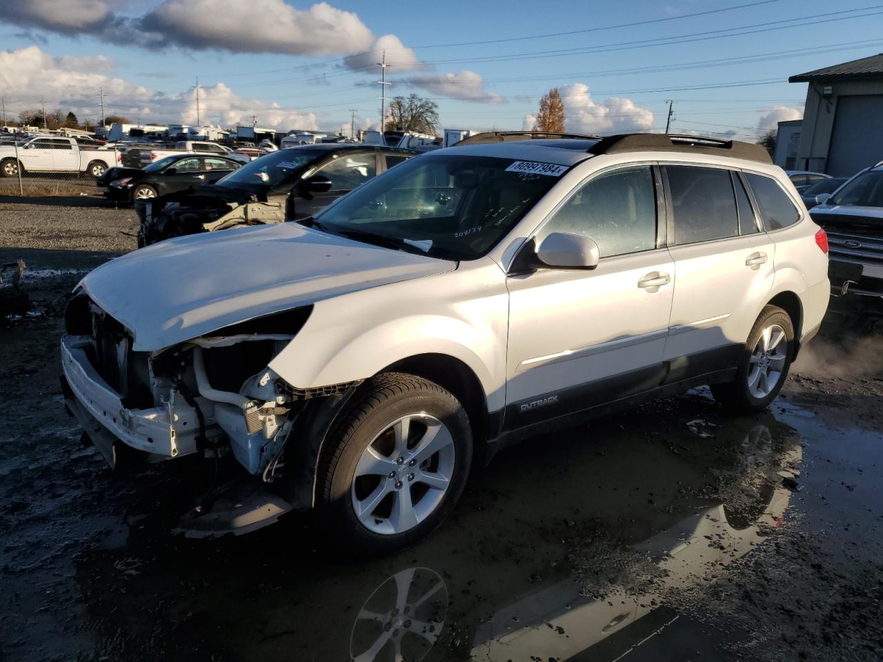 VIN 4S4BRBPC4D3208134 2013 SUBARU OUTBACK no.1