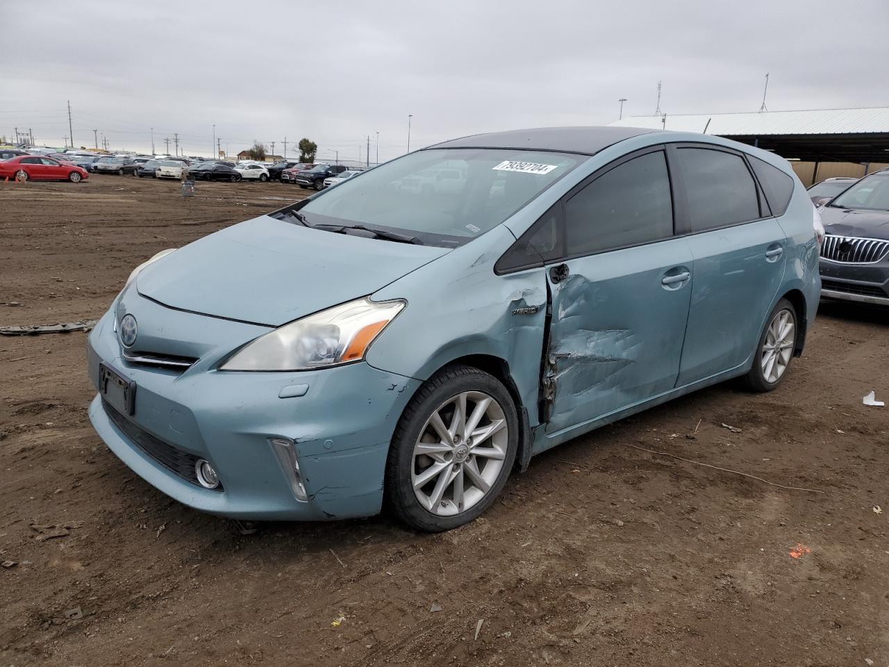 VIN JTDZN3EU4D3195384 2013 TOYOTA PRIUS no.1