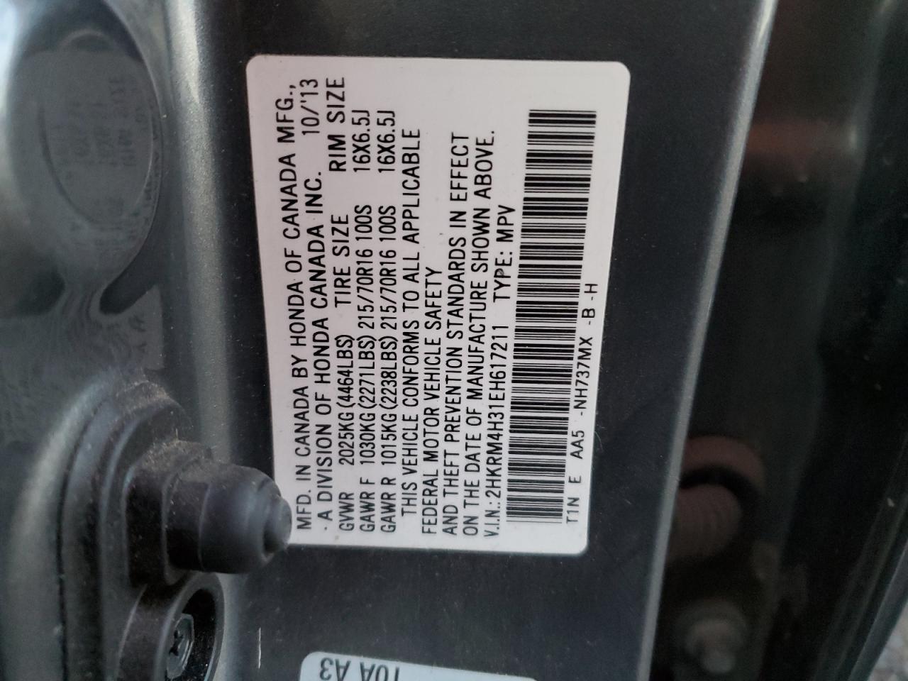 2014 Honda CR-V - Image 14