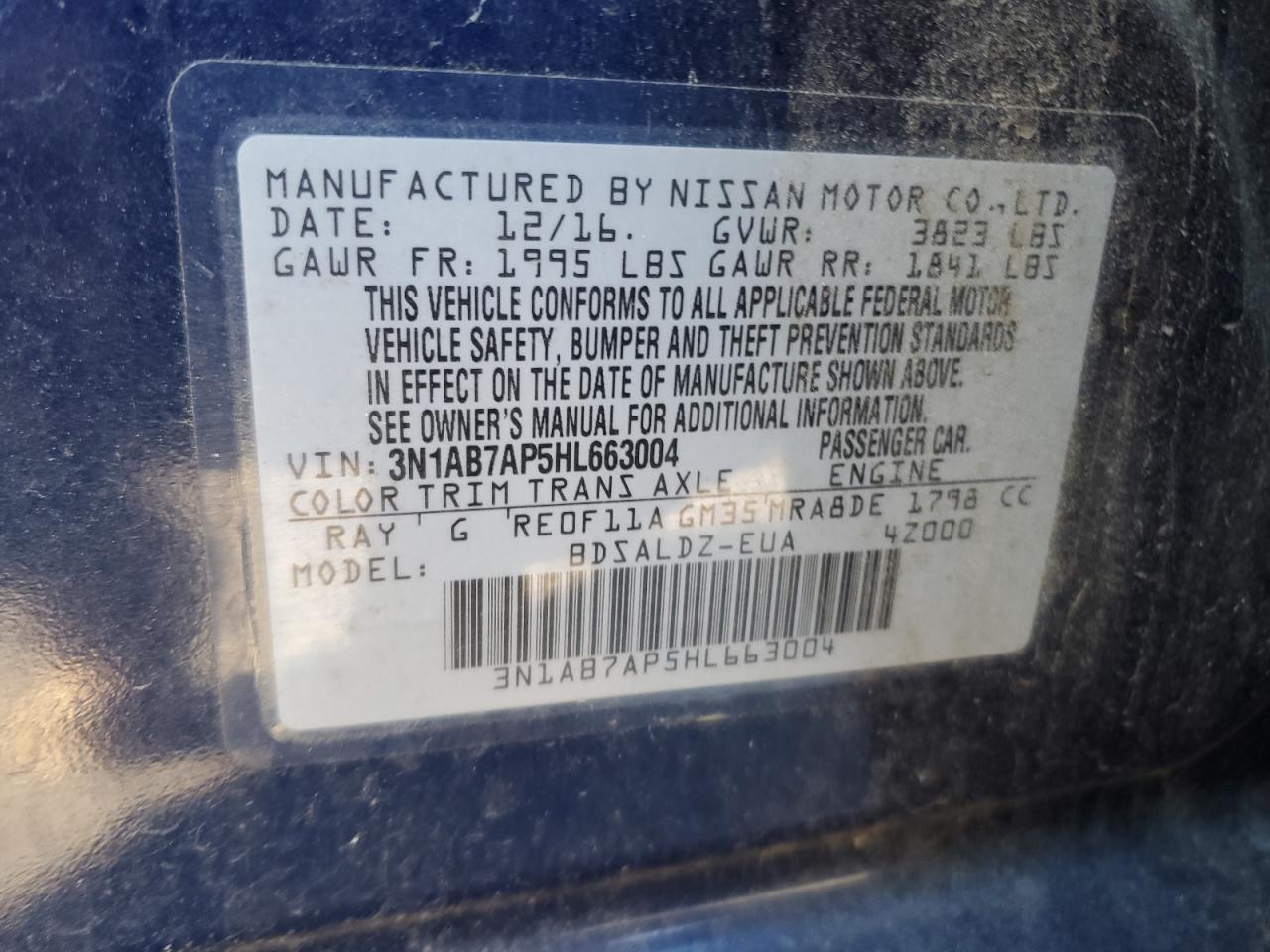 2017 Nissan Sentra - Image 12