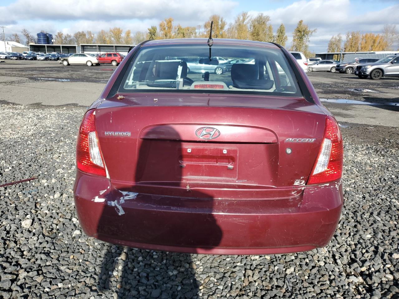 2007 Hyundai Accent Gls VIN: KMHCN46C97U158357 Lot: 80876694