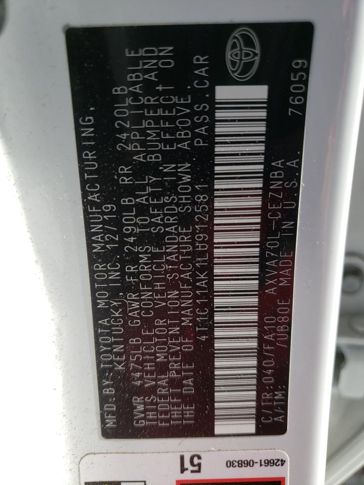 2020 Toyota Camry - Image 12