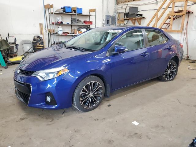  TOYOTA COROLLA 2016 Granatowy