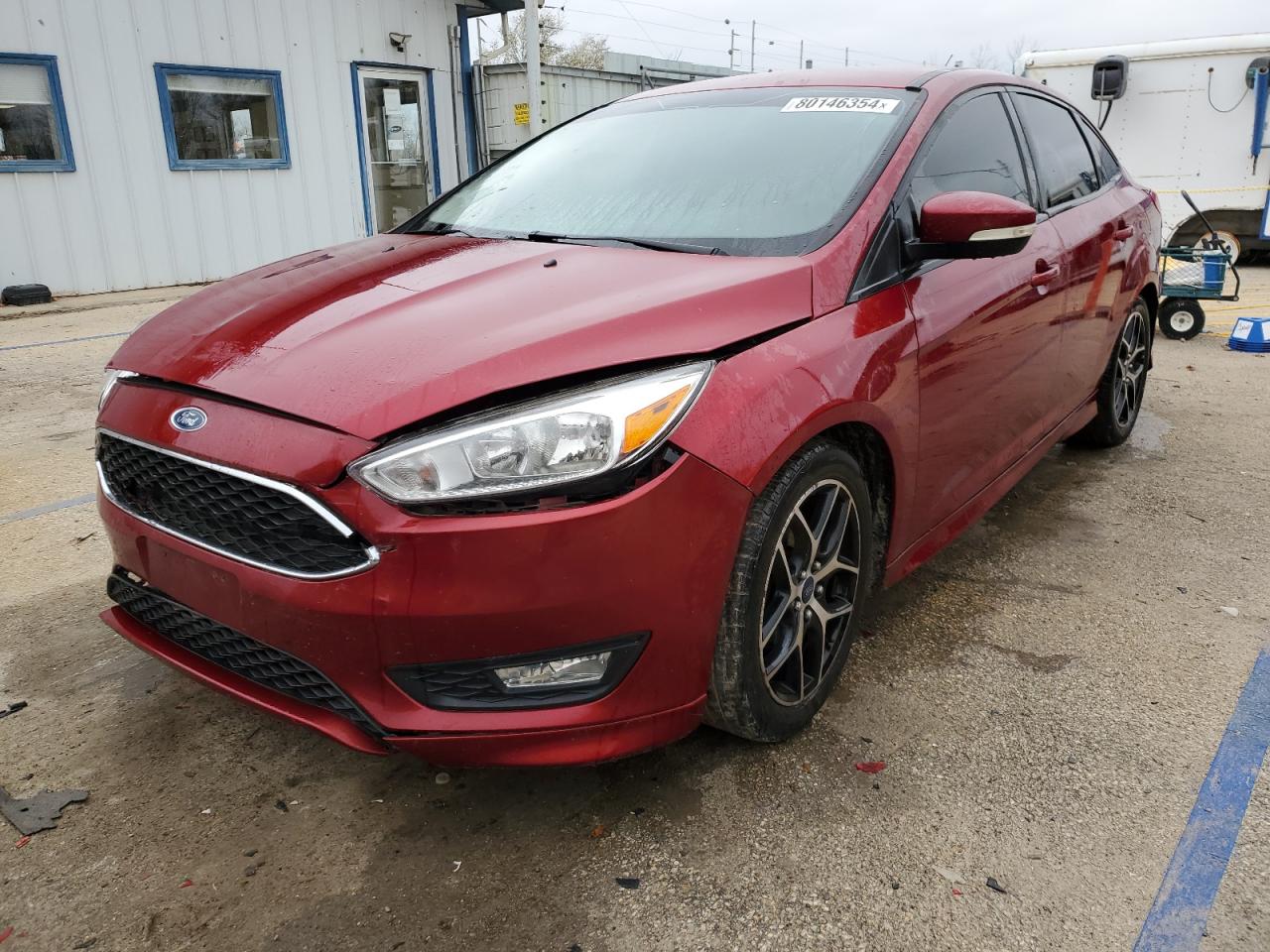 2015 Ford Focus Se VIN: 1FADP3F25FL382742 Lot: 80146354