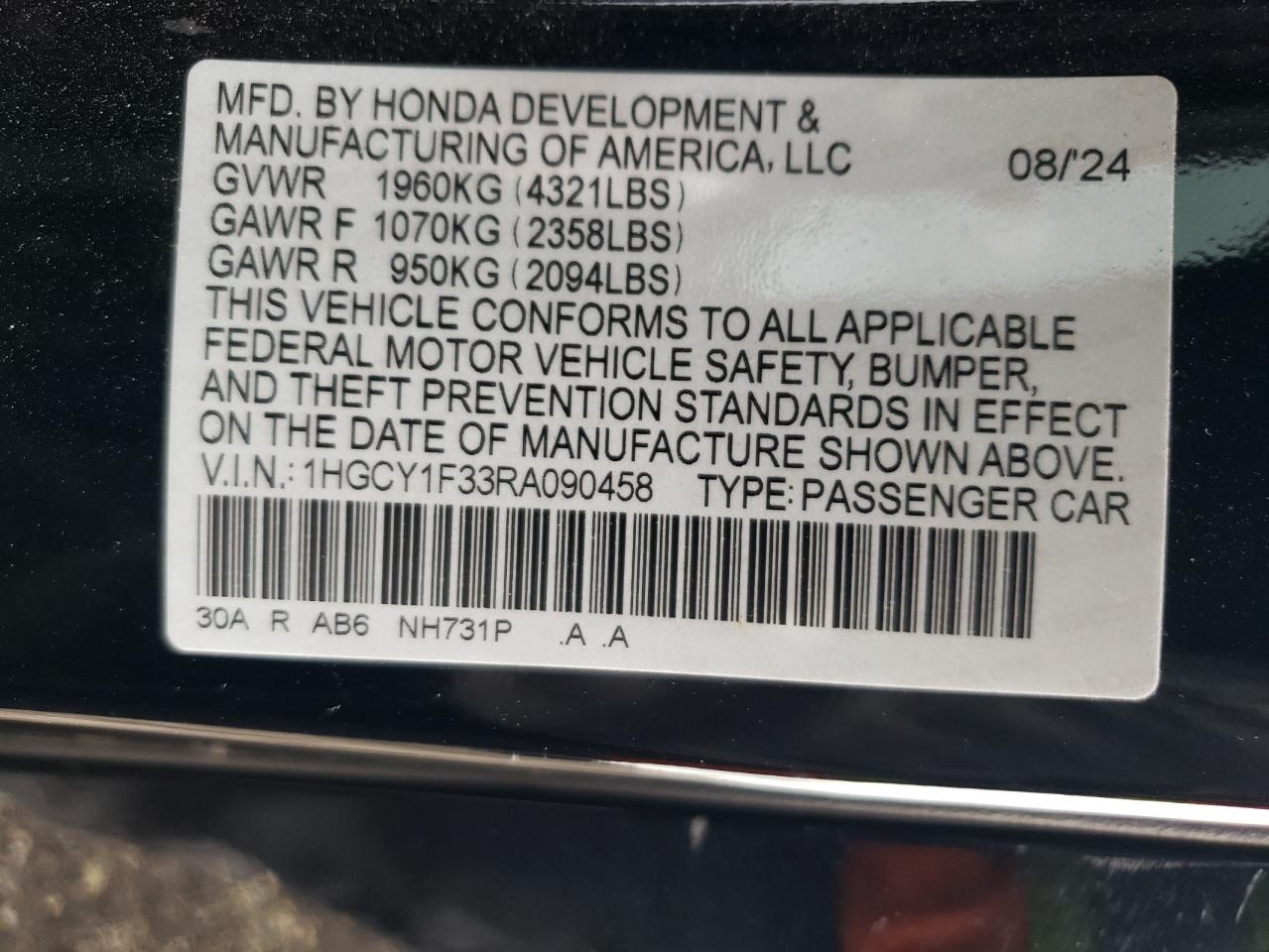 2024 Honda Accord - Image 13