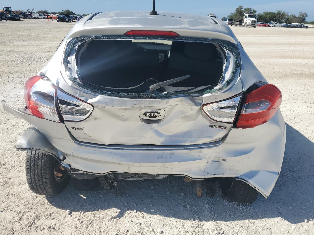 2012 Kia Rio Ex VIN: KNADN5A37C6093493 Lot: 80762374