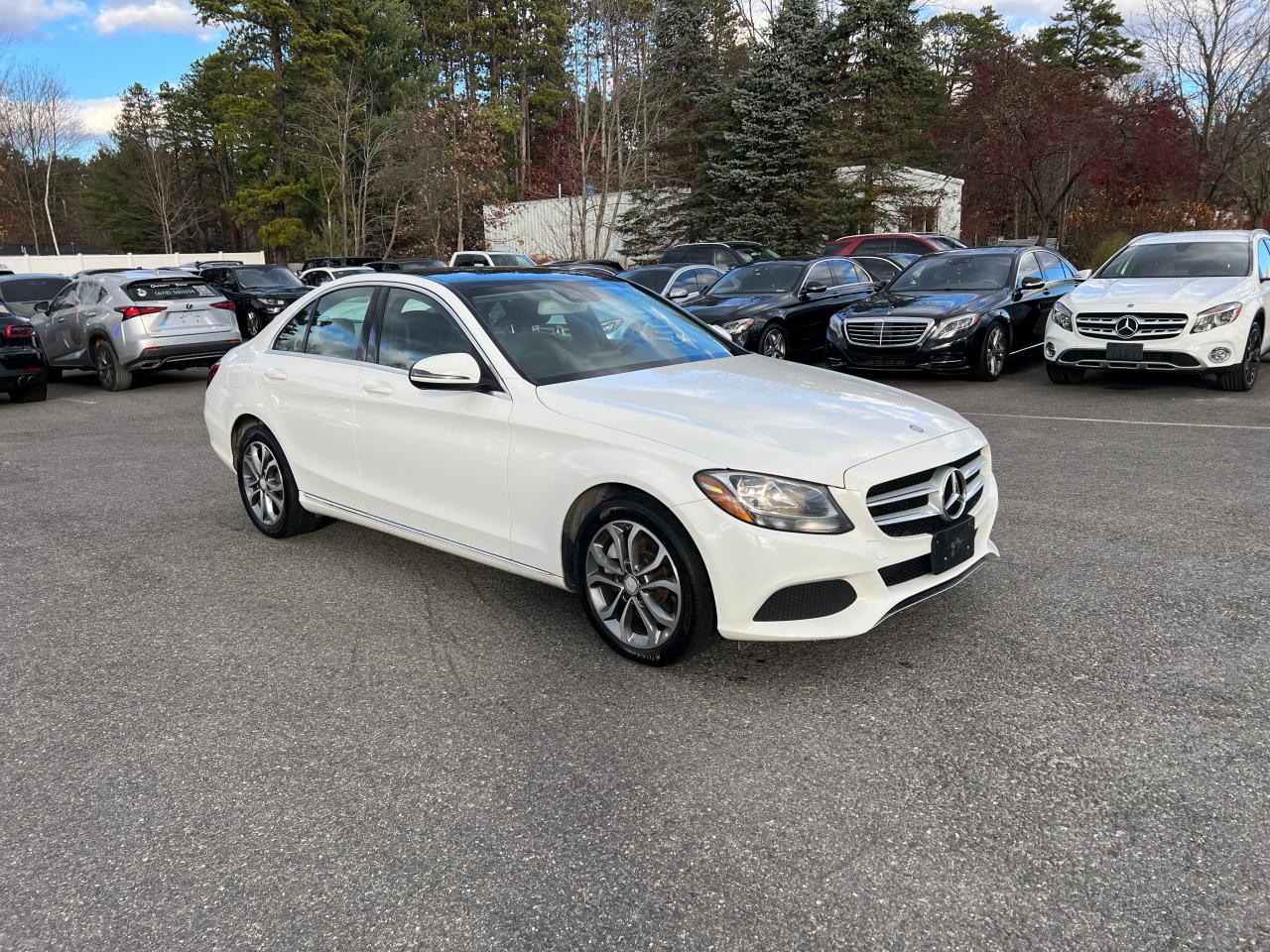 VIN WDDWF4KB6GR144260 2016 MERCEDES-BENZ C-CLASS no.2