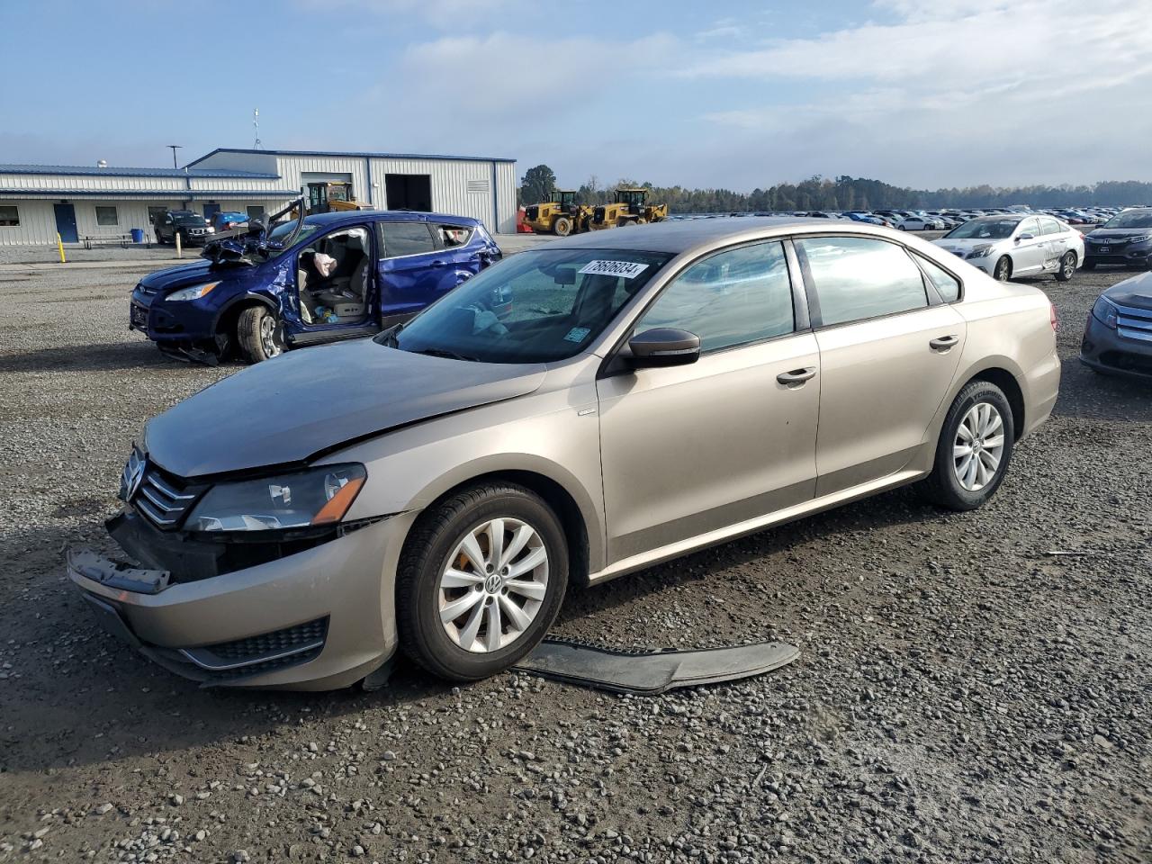 2015 Volkswagen Passat S VIN: 1VWAT7A38FC029554 Lot: 78606034