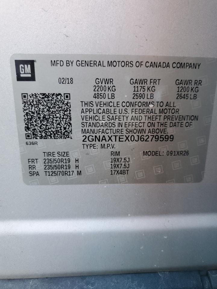 2018 Chevrolet Equinox - Image 12