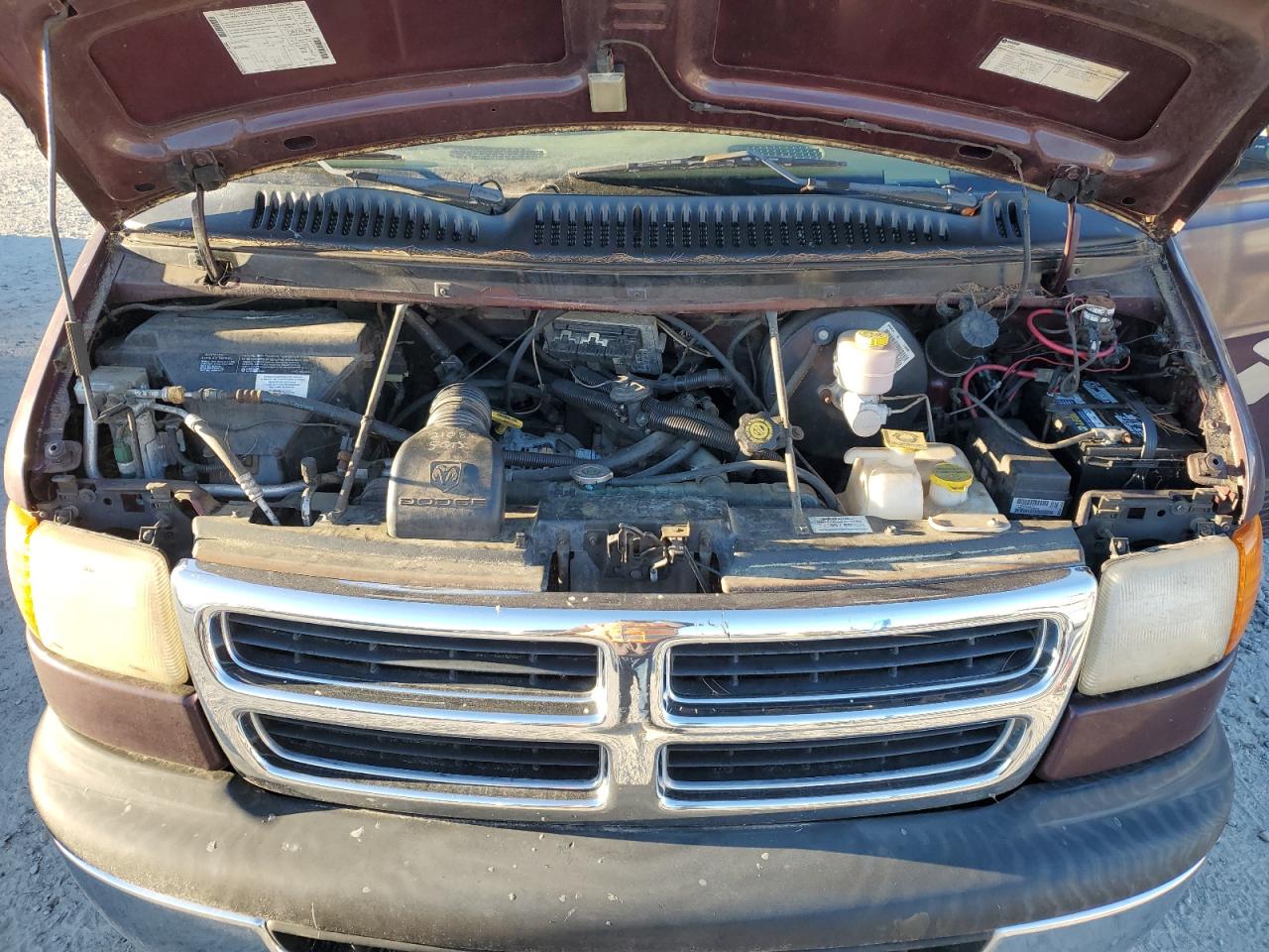 1998 Dodge Ram Van B1500 VIN: 2B6HB11Y7WK149797 Lot: 80367184