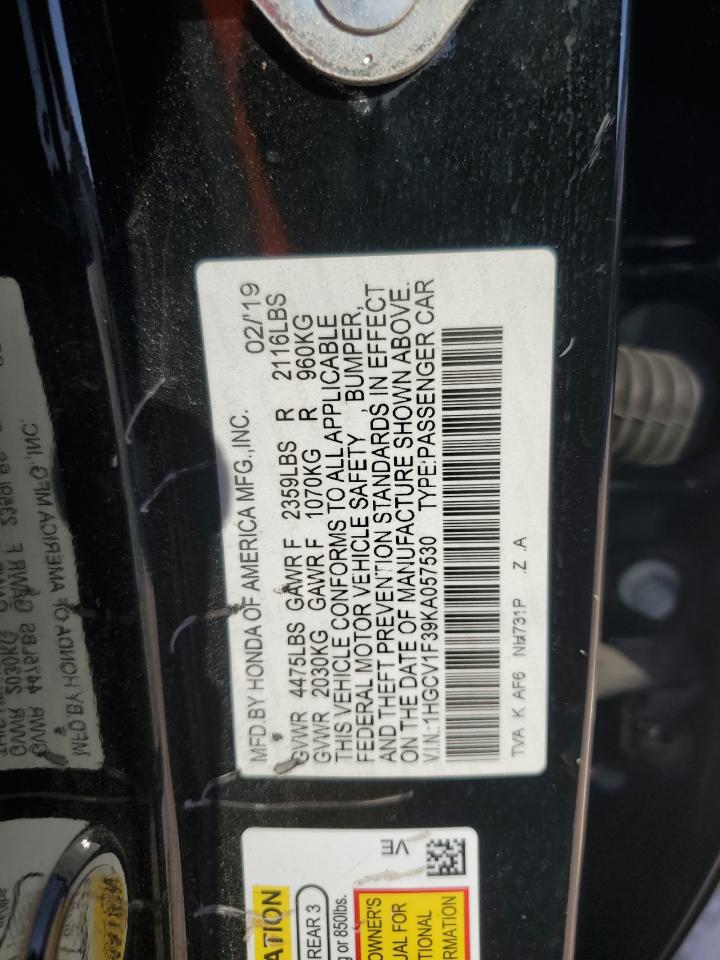 2019 Honda Accord - Image 12