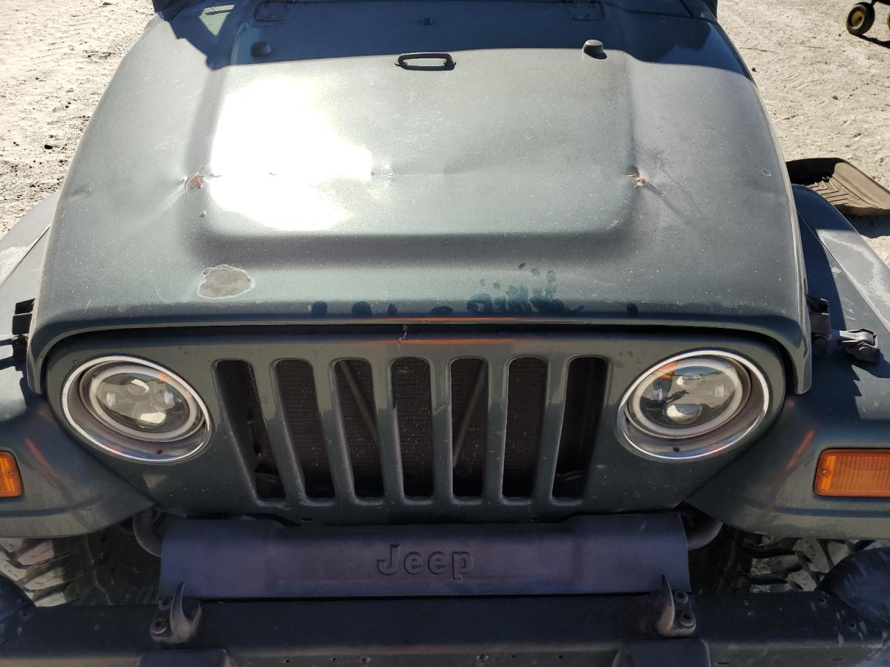 2002 Jeep Wrangler / Tj Sahara VIN: 1J4FA59S02P761365 Lot: 81899144
