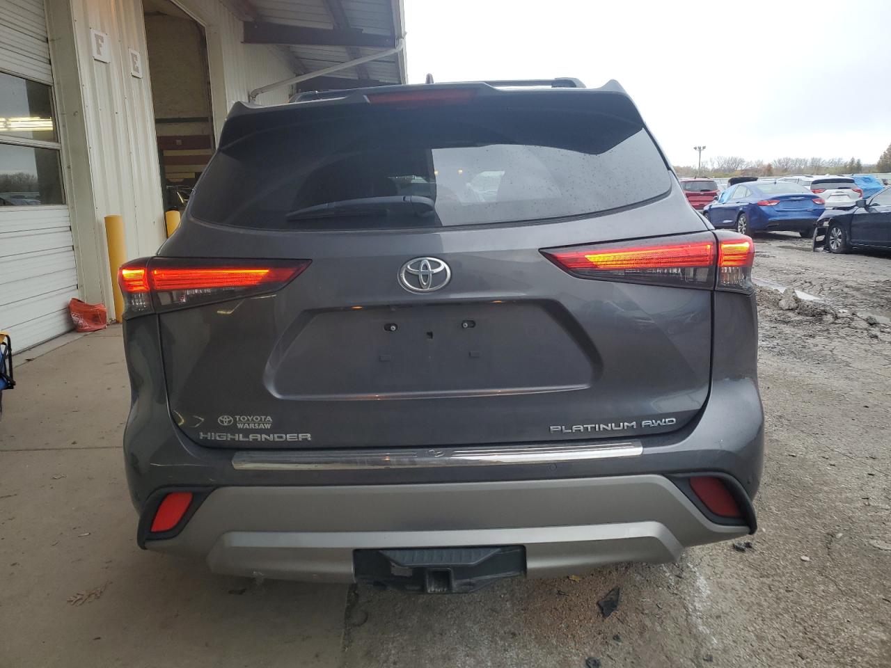 2022 Toyota Highlander Platinum VIN: 5TDFZRBHXNS234447 Lot: 81489744