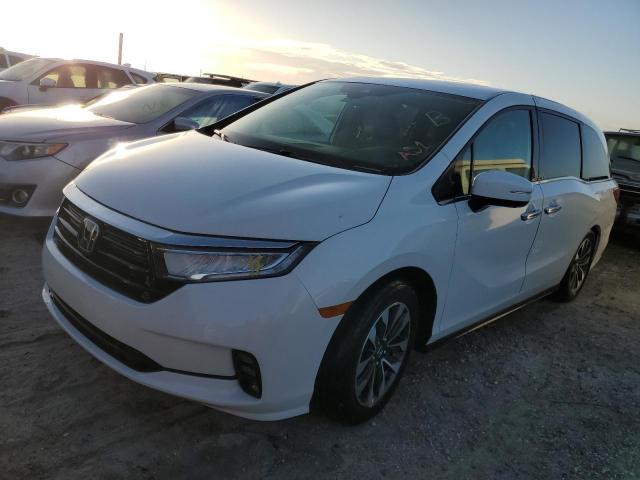 2021 Honda Odyssey Exl продається в Arcadia, FL - Water/Flood