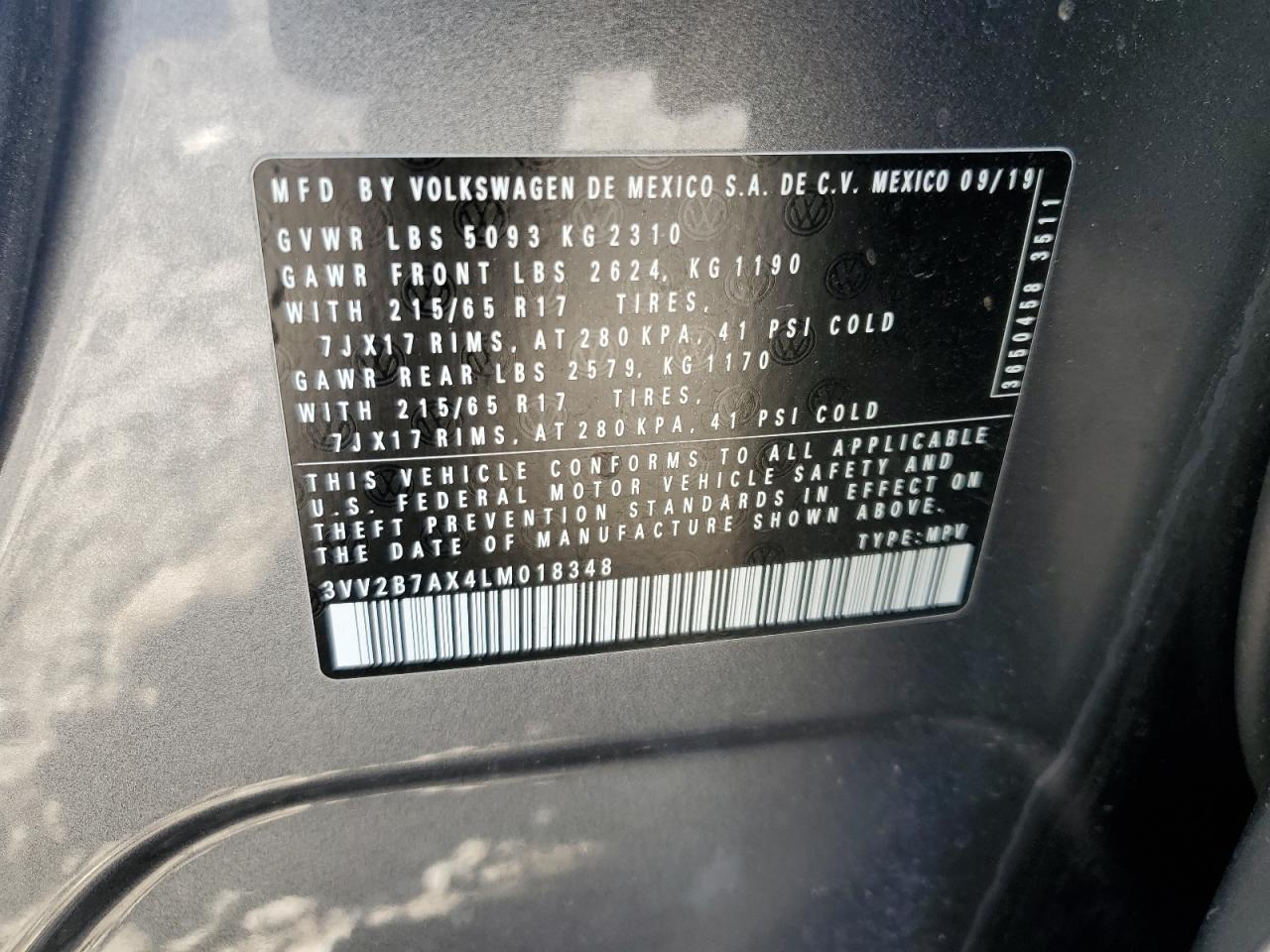 2020 Volkswagen Tiguan - Image 13